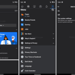 facebook dark mode