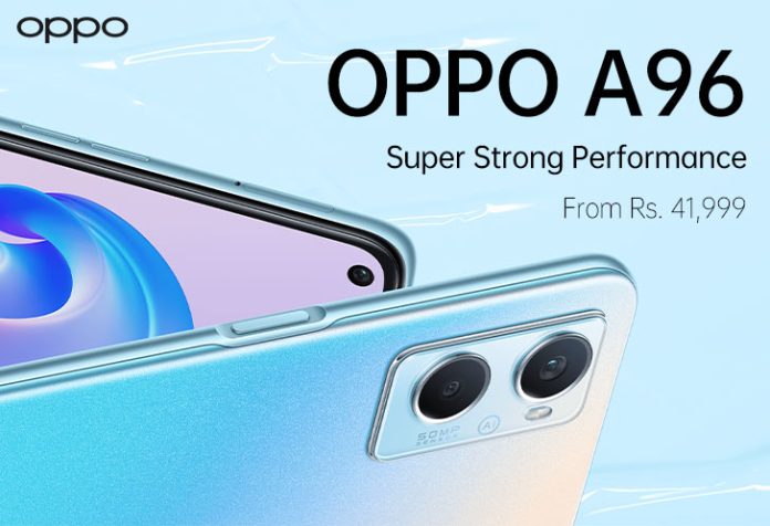 Oppo a96 launched in pakistan
