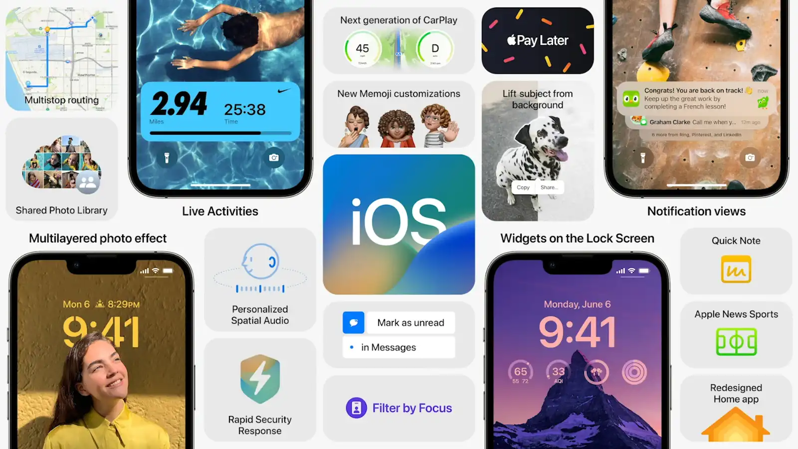 Cập nhật iOS 16 cho iPhone 8 và mới hơn! Hãy trải nghiệm những cải tiến tuyệt vời mà Apple mang đến cho bạn. Từ hiệu năng tăng cường đến tính năng mới đầy tiện ích, iOS 16 là bản cập nhật đáng chờ đợi nhất trong năm nay. Nhanh chóng cập nhật và thưởng thức những tính năng mới đầy thú vị trên chiếc iPhone của bạn!