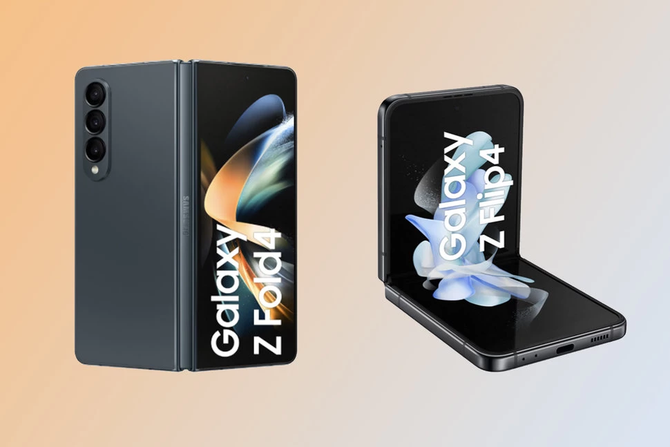 Samsung Galaxy Z Flip 4 and Fold 4