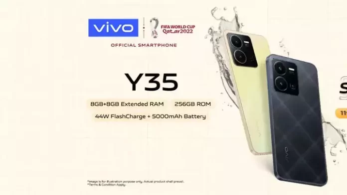 Vivo Y35 Launched Globally