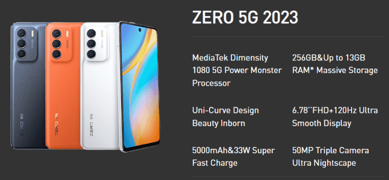 Infinix To Release Zero 5G 2023