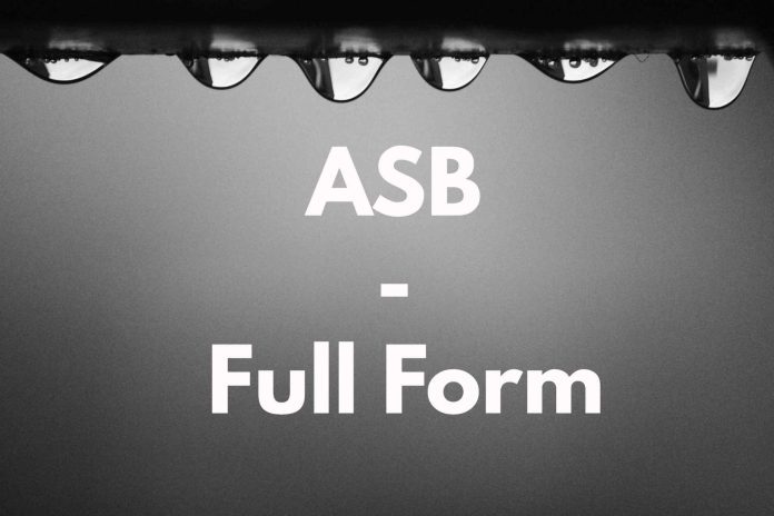 Full Form of ASB