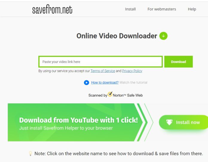 SaveFrom.net Review - Download Videos From Instagram and Facebook