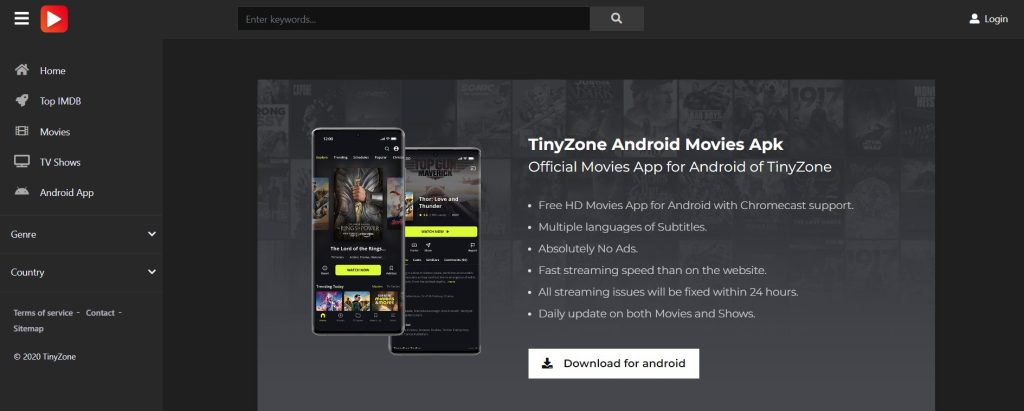 Tinyzone free movies online online