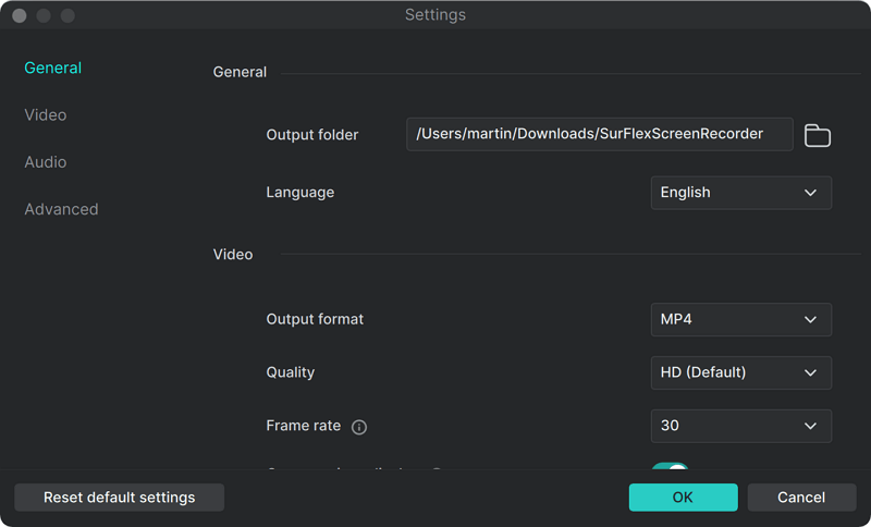 SurFlex Screen Recorder For Screen Recording