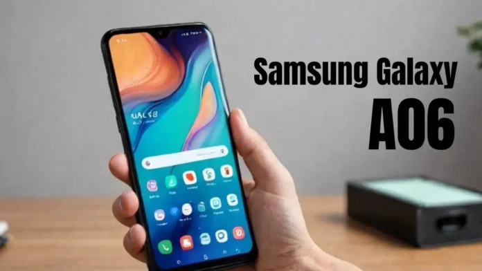 The Samsung Galaxy A06 launched In August 2024