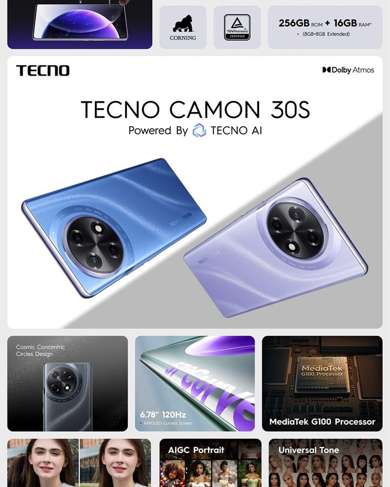 Tecno Camon 30S