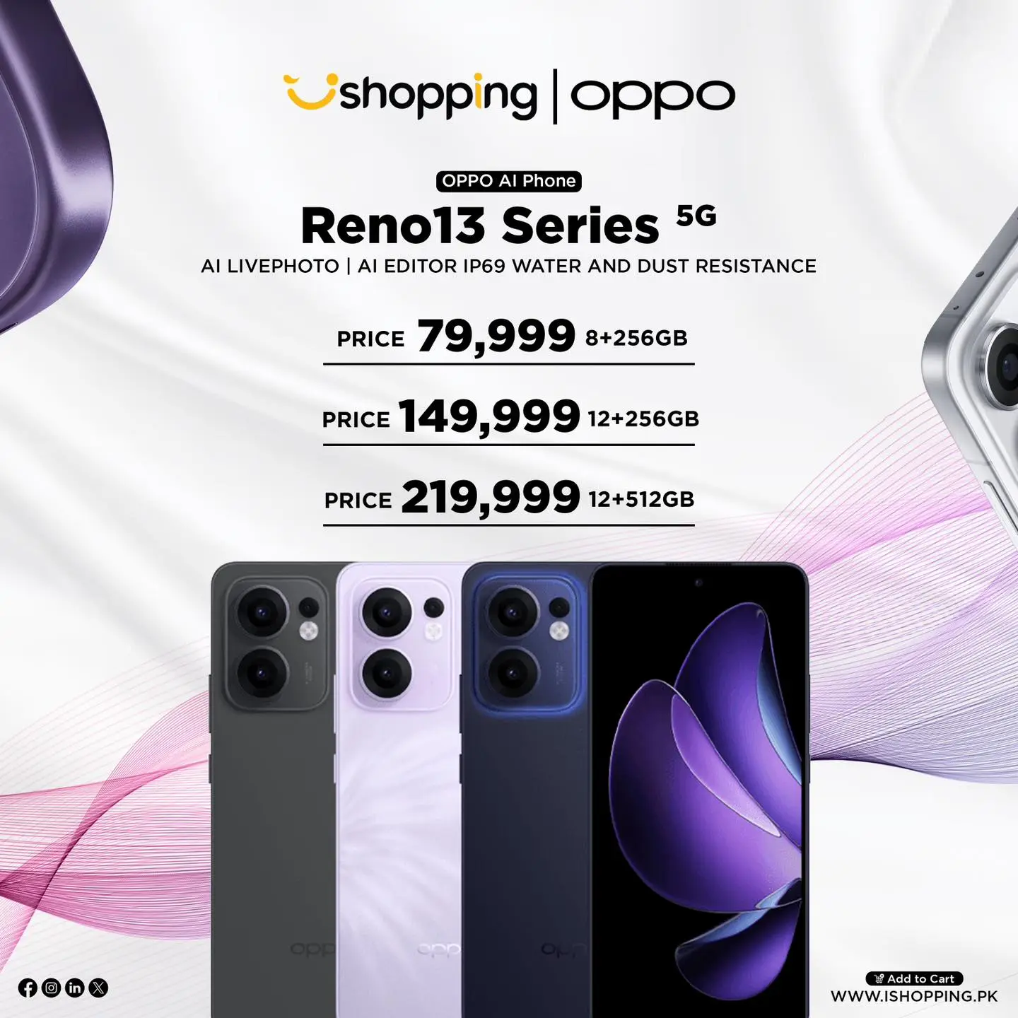 Oppo Reno 13 Series Pre-Orders Open In Pakistan