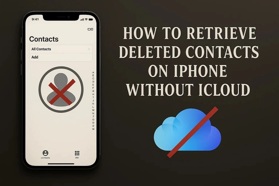 How To Retrieve Deleted Contacts On IPhone Without ICloud?
