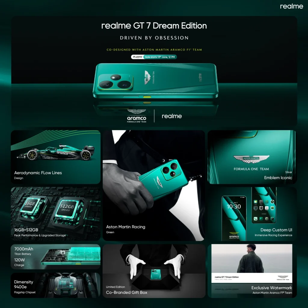 Realme GT 7 Dream addition