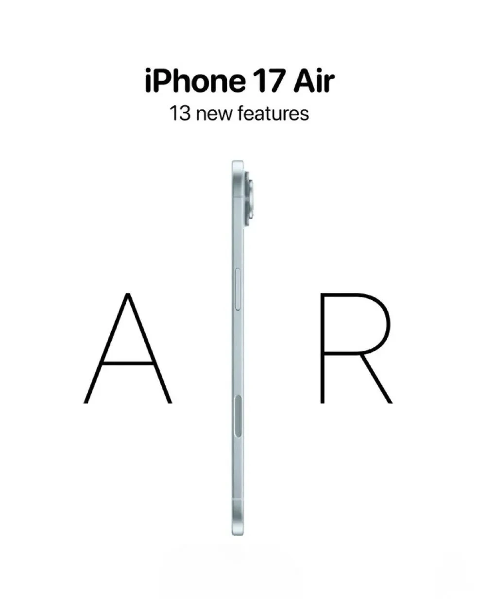 IPhone 17 Air Leak Hints At Lighter Design, Si/C Battery, And Premium Frame Material