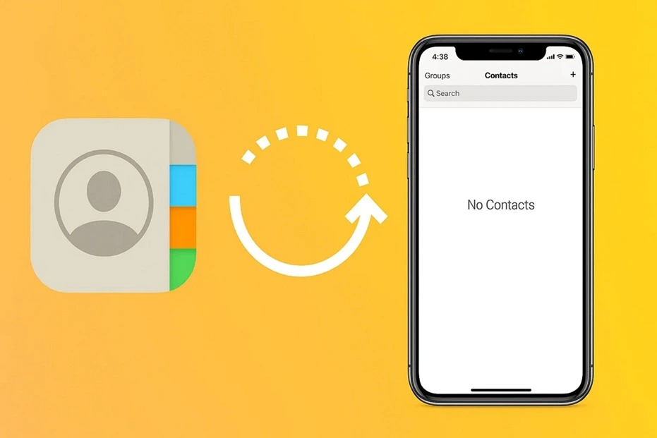 recover contacts without backup