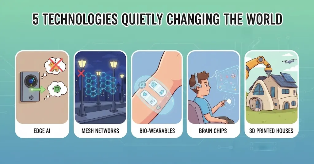 5 Technologies Quietly Changing the World - MobileMall Blog