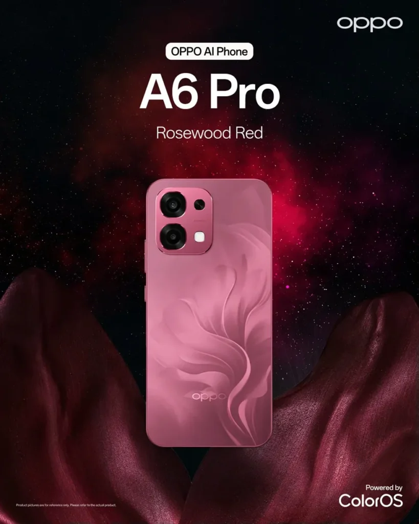 OPPO A6 Pro Rosewood Red