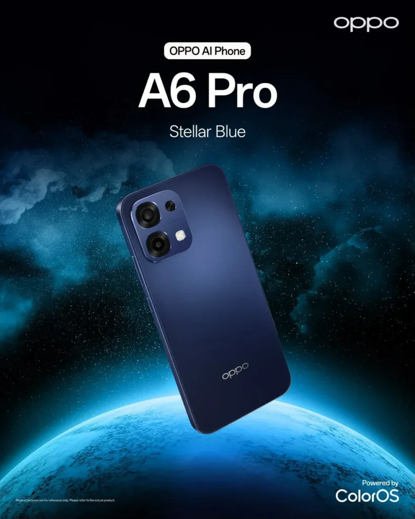 OPPO A6 Pro Sellar Blue