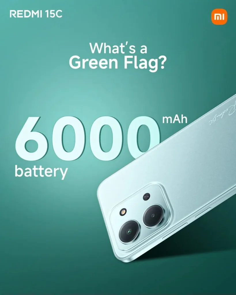 Xiaomi Redmi 15C Battery