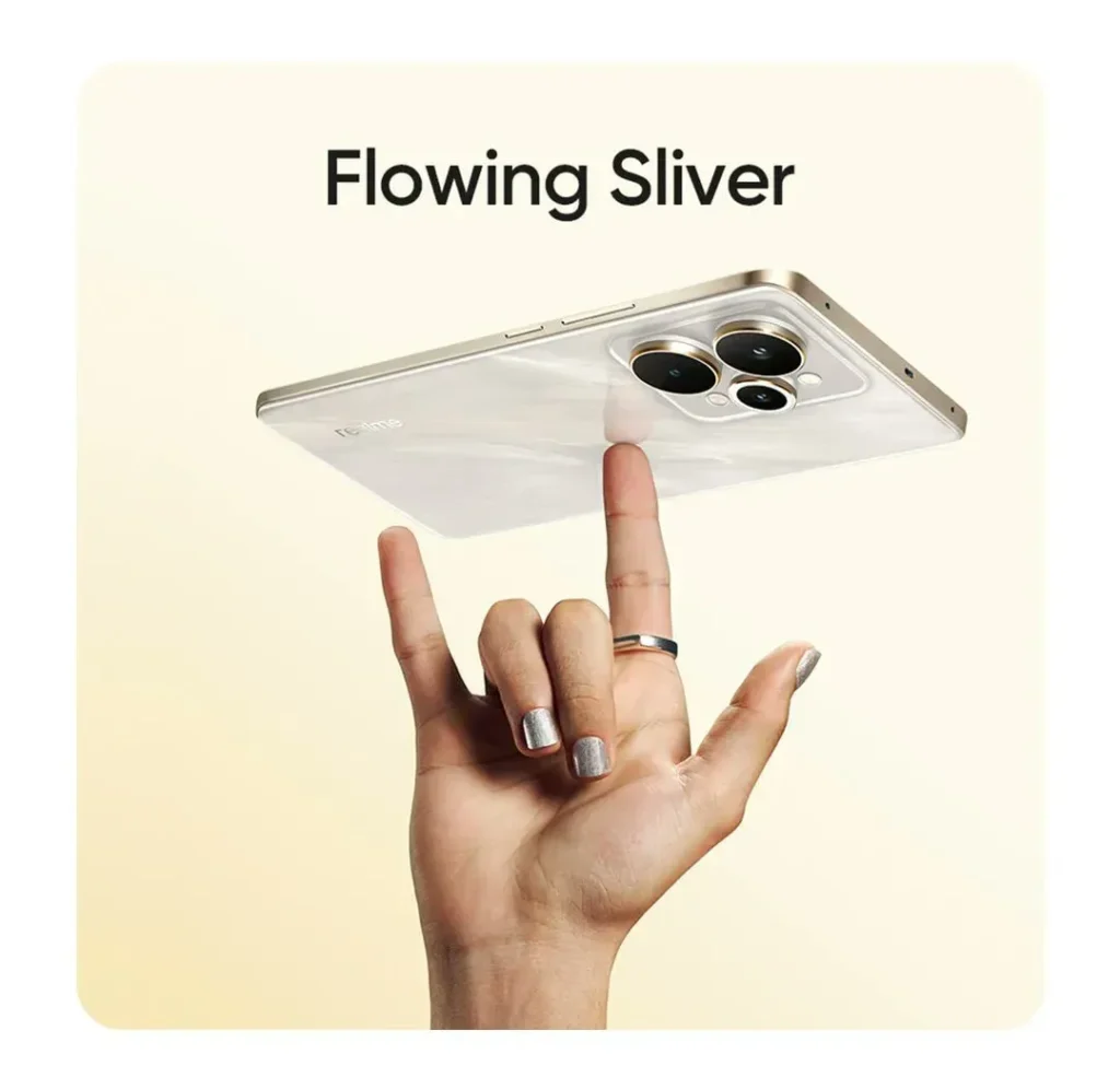 Realme 15 Flowing Sliver