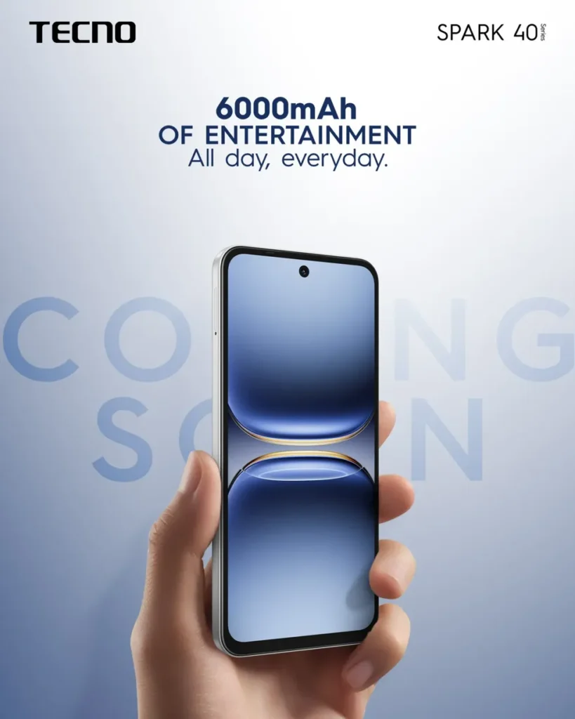 Tecno spark 40c Battery