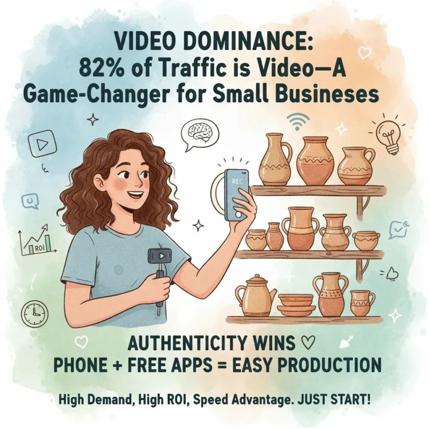 82% of Internet Traffic is Video—And That's the Best News Small Businesses Have Had in Years