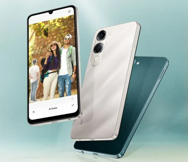 Vivo Y19s 5G Front and Back