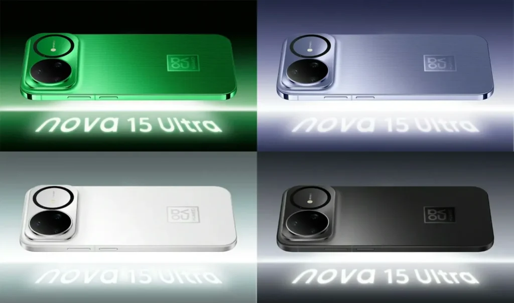Huawei Nova 15 ultra colors