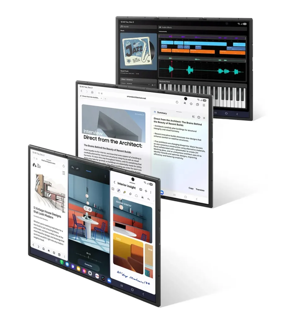 Samsung Galaxy Z TriFold Screen