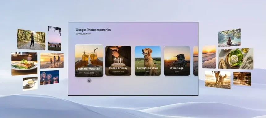 Samsung Google Photos TV