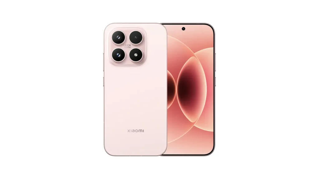 Xiaomi 17 Front and back