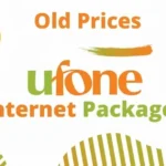 Old Ufone internet Packages