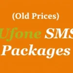 Ufone SMS Packages