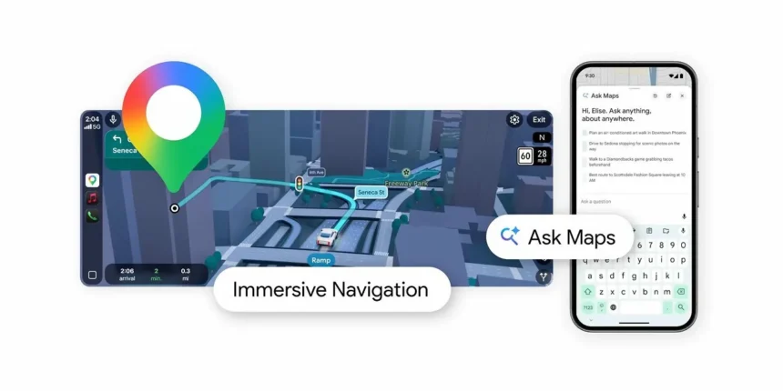 Google Maps Ask Maps with Gemini