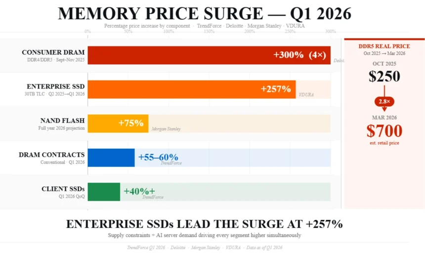 What Exactly Is Happening to Memory Prices Right Now