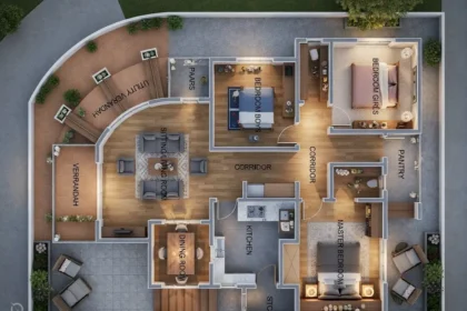 Give Grok Prompt For Creating this house