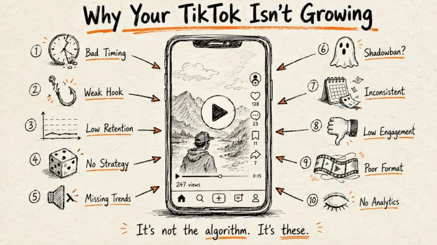 Why Your TikTok Videos Are Not Getting Views (And How to Fix It)