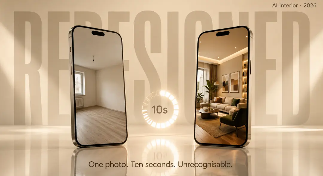 How AI Room Redesign Apps Turn A Phone Photo Into A Photorealistic Makeover In Under 10 Seconds