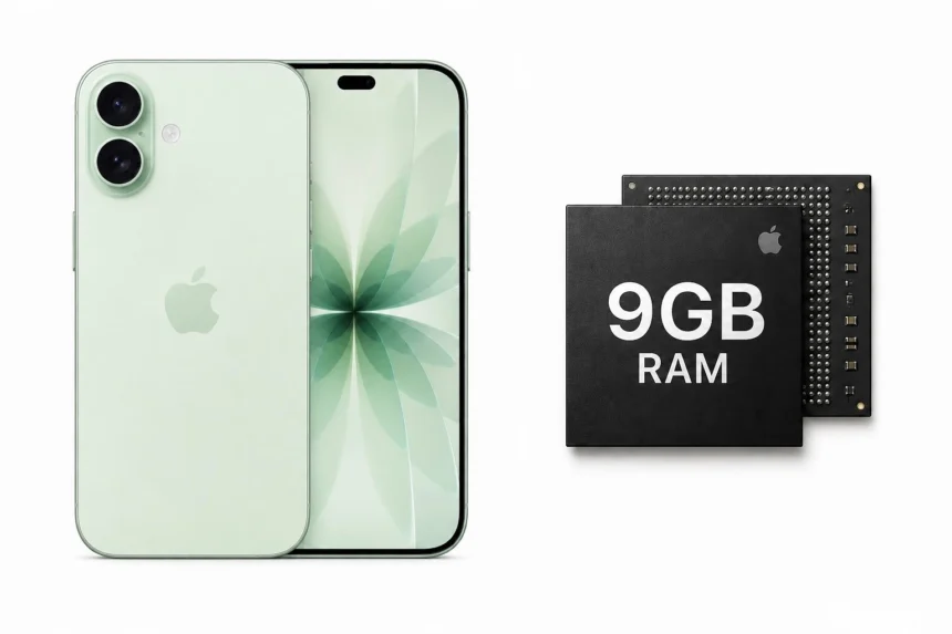 iPhone 18 9GB RAM