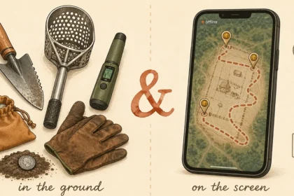 Detectorists Now Carry a Phone in One Pocket and a Pinpointer in the Other