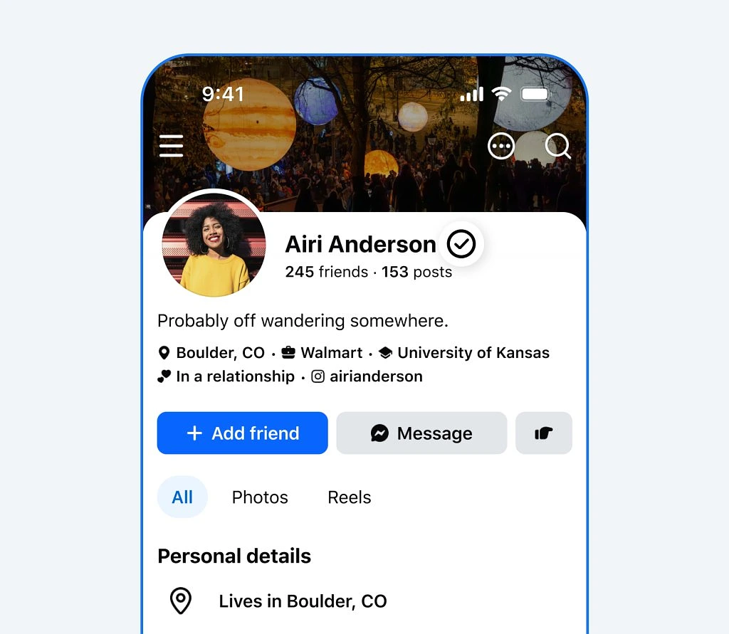 Facebook Free Verified Badge On Profile