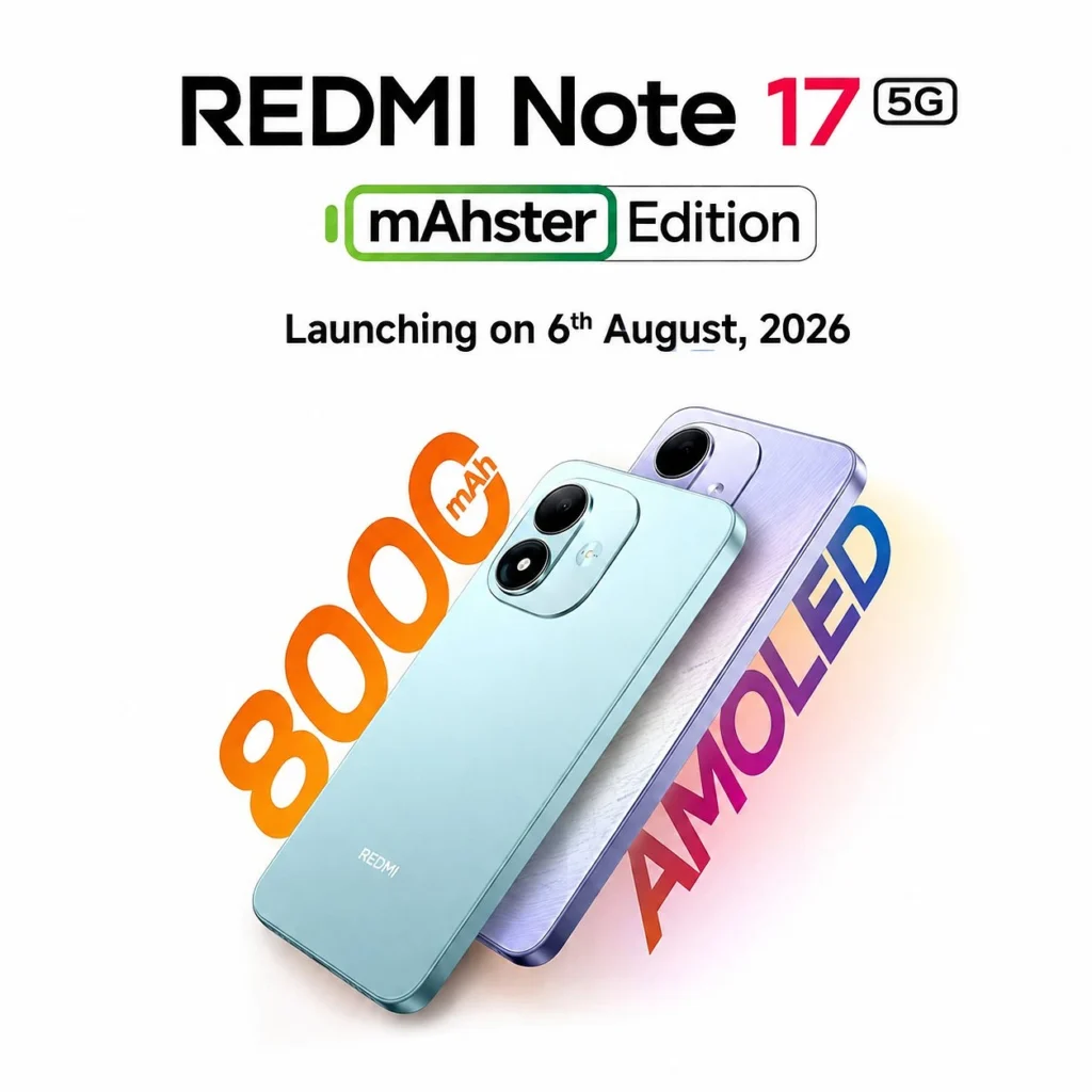 Redmi Note 17 India launch