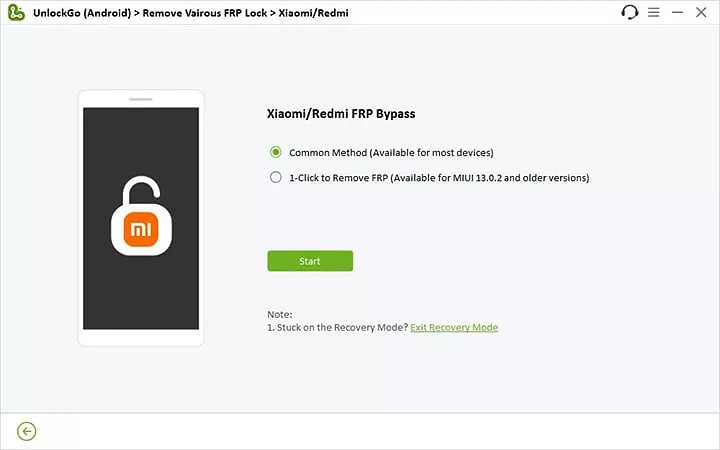 select-the-recommended-bypass-method-and-click-to-start-the-process