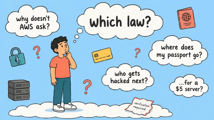 Why Are European Hosting Providers Asking for Your Passport When AWS Doesn't