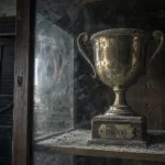 A prize for a competition the platform quietly shut down, still sitting at the top of your profile