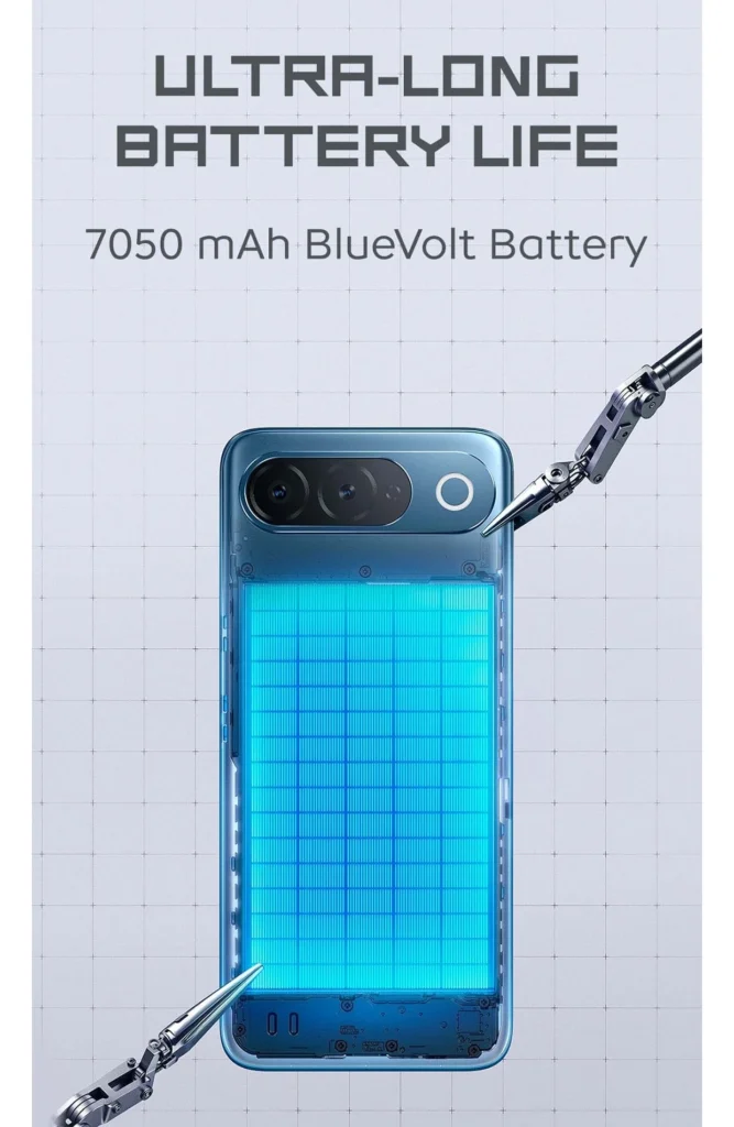 iQOO Z11 have 7,050mAh battery