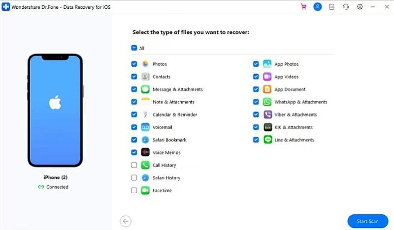 Link the iPhone Using a Cable