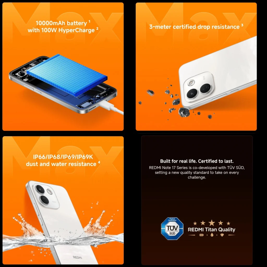 REDMI Note 17 Pro Battery
