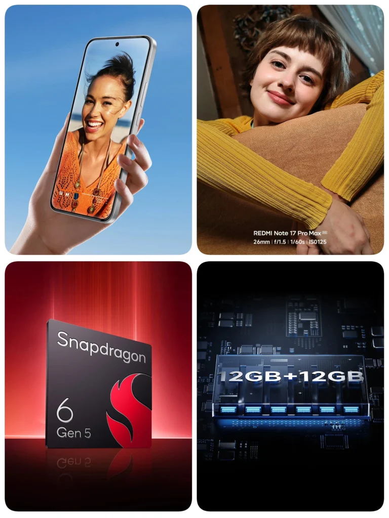 REDMI Note 17 Pro Snapdragon 6Gen5
