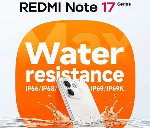 REDMI Note 17 Pro Water Resistance