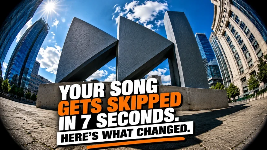 Twenty-three seconds of intro in 1986, about five now, and the whole industry writes to that number