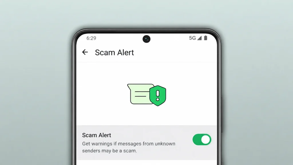 WhatsApp's Scam Alert
